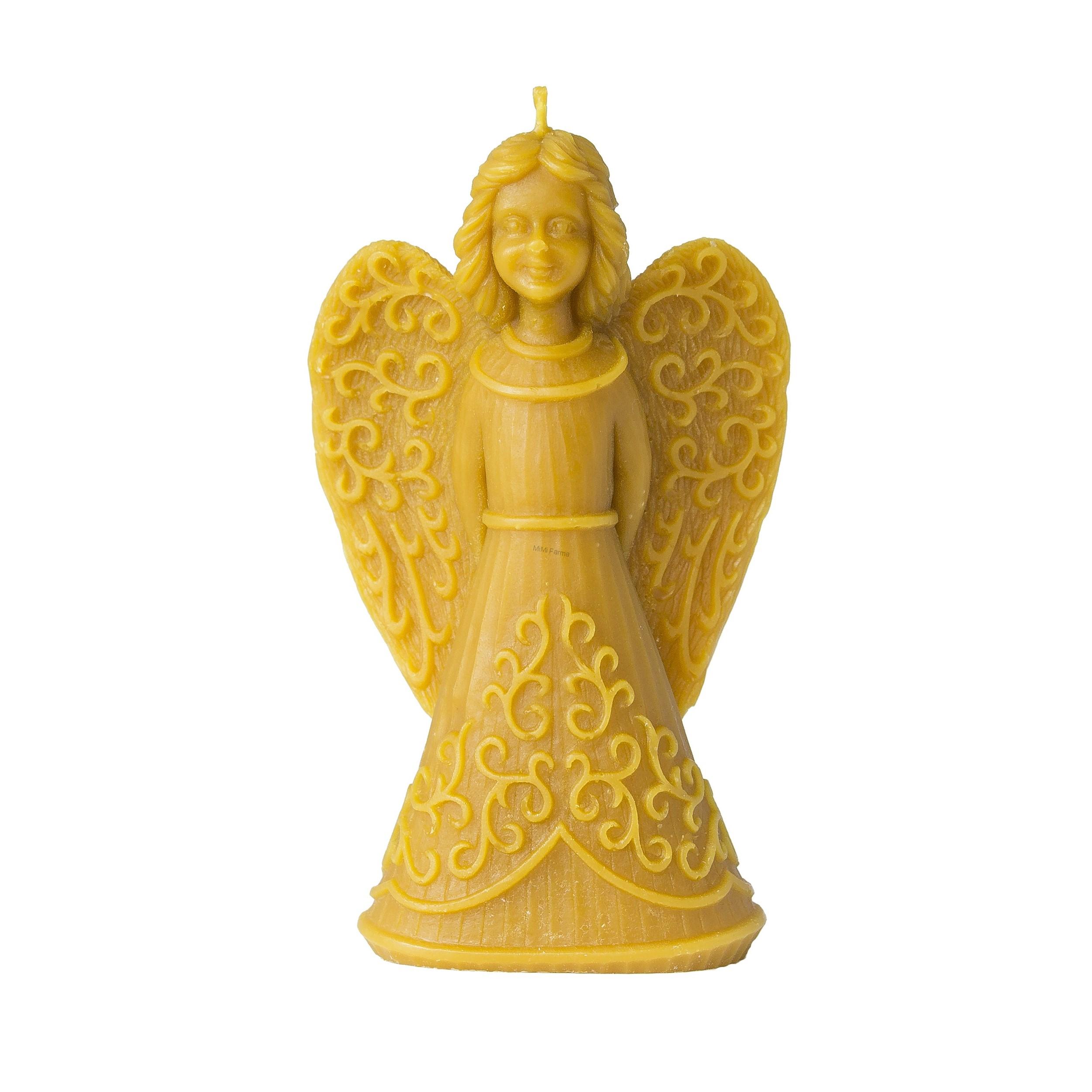 Sviečka zo včelieho vosku  - Anjel veľký