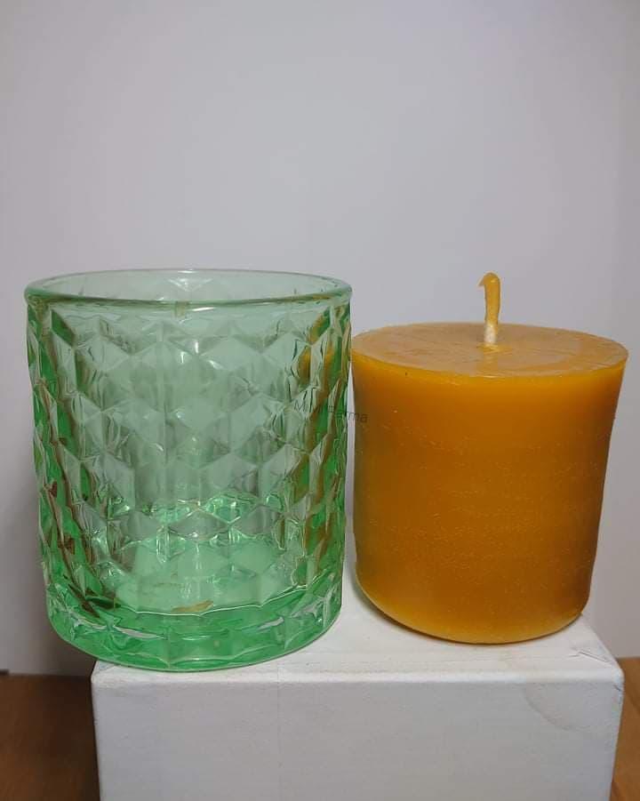 Sviečka v sklenenom svietniku - náhradná naplň 2